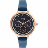 Часовници French Connection Connection Cornelia Blue Round Analog Watch For Women French Connection Connection Cornelia Blue Round Analog Watch For Women Часовници