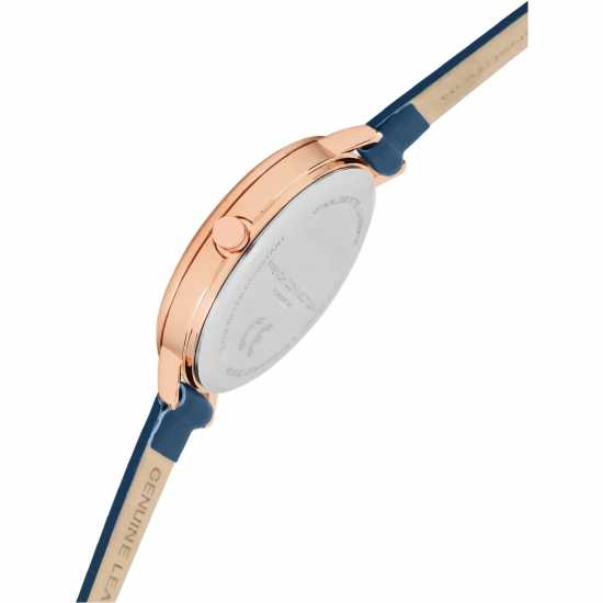 Часовници French Connection Connection Cornelia Blue Round Analog Watch For Women French Connection Connection Cornelia Blue Round Analog Watch For Women Часовници