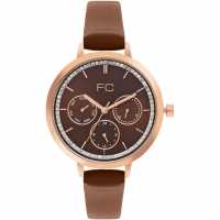 Часовници French Connection Connection Cornelia Brown Round Analog Watch For Women French Connection Connection Cornelia Brown Round Analog Watch For Women Часовници
