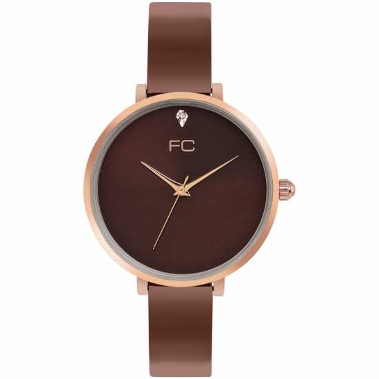 Часовници French Connection Connection Divine Brown Round Analog Watch For Women French Connection Connection Divine Brown Round Analog Watch For Women Часовници