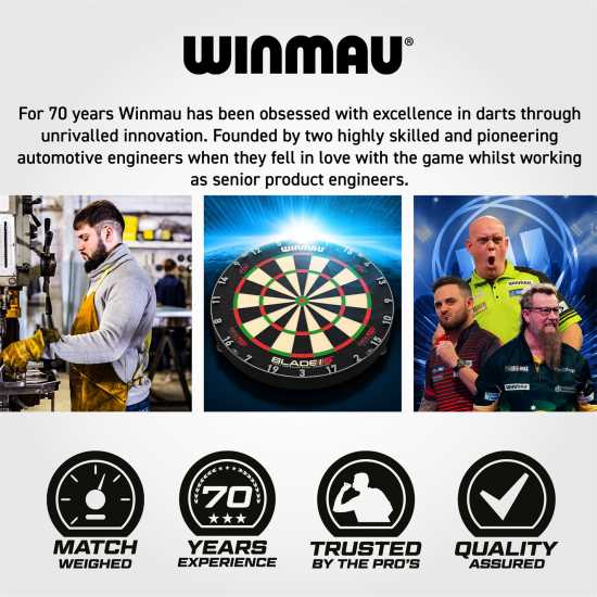 Winmau Outrage Brass Darts  