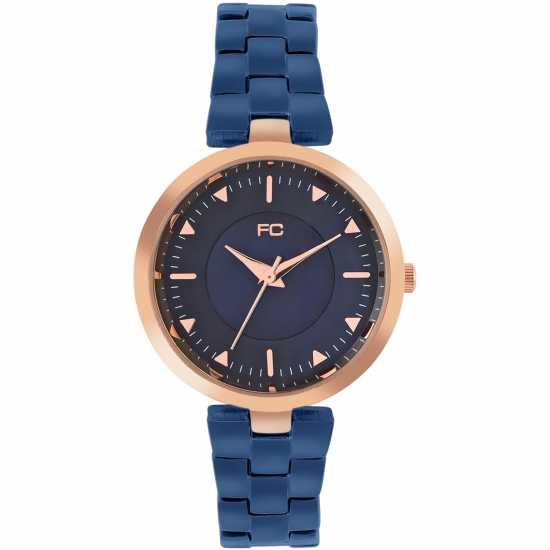 French Connection Connection Suki Blue Round Analog Watch For Women  Часовници