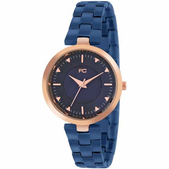 French Connection Connection Suki Blue Round Analog Watch For Women  Часовници