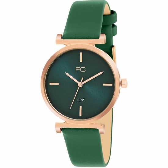 French Connection Connection Claire Green Round Analog Watch For Women  Часовници