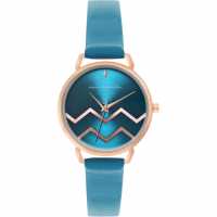 French Connection Esme Blue Round Analog Watch For Women French Connection Esme Blue Round Analog Watch For Women