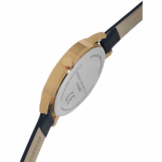 French Connection Connection White Mop Dial With Royal Blue Eyes Luxury Watch For Women  Часовници