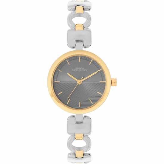 Часовници French Connection Connection Equinox Grey Round Dial Womens Analogue Watch French Connection Connection Equinox Grey Round Dial Womens Analogue Watch Часовници