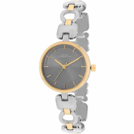 Часовници French Connection Connection Equinox Grey Round Dial Womens Analogue Watch French Connection Connection Equinox Grey Round Dial Womens Analogue Watch Часовници