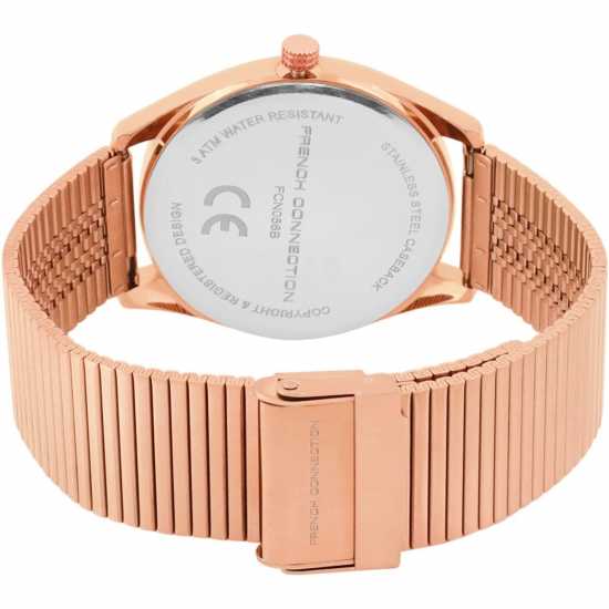 Часовници French Connection Connection Rose Dial Analog Watch For Men French Connection Connection Rose Dial Analog Watch For Men Часовници