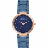 Часовници French Connection Connection Sunlit Blue Round Dial Womens Analogue Watch French Connection Connection Sunlit Blue Round Dial Womens Analogue Watch Часовници