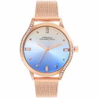 French Connection Connection Atelier Round Dial Womens Analogue Watch  Часовници
