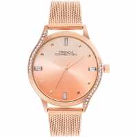 French Connection Connection Atelier Round Dial Womens Analogue Watch  Часовници