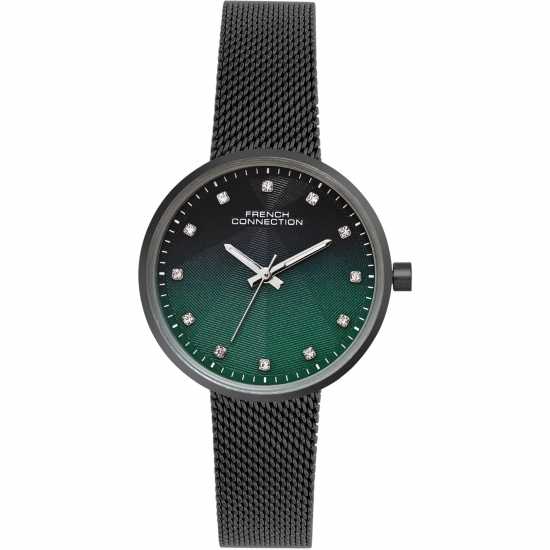 Часовници French Connection Connection Dawnlight Blue-Green Round Dial Womens Analogue Watch French Connection Connection Dawnlight Blue-Green Round Dial Womens Analogue Watch Часовници