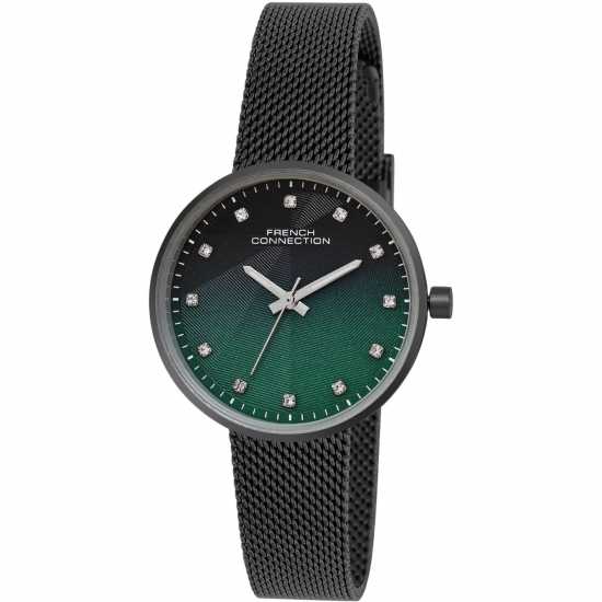 Часовници French Connection Connection Dawnlight Blue-Green Round Dial Womens Analogue Watch French Connection Connection Dawnlight Blue-Green Round Dial Womens Analogue Watch Часовници