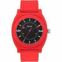 Analog Black Dial Unisex Watch Black Часовници