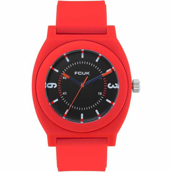 Analog Black Dial Unisex Watch Black Часовници