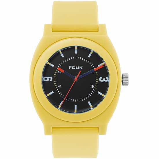 Analog Black Dial Unisex Watch Black Часовници