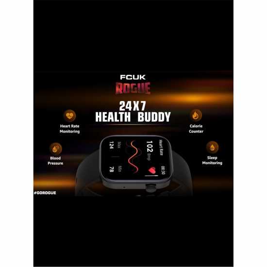 Fcuk Digital Unisexs Watch  