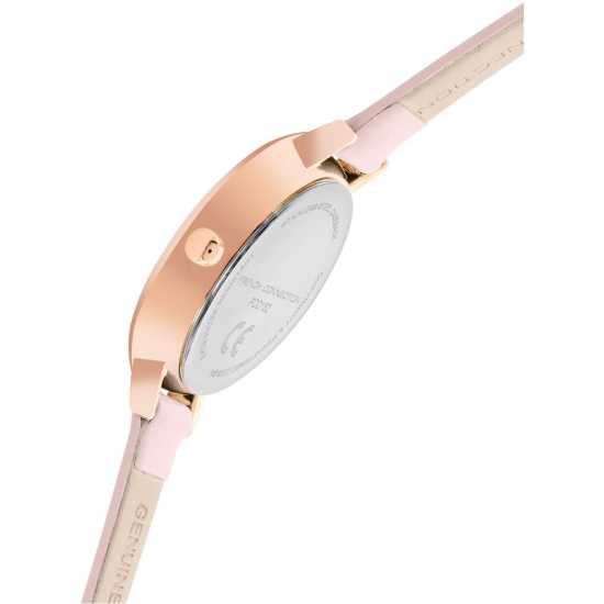 French Connection Rose Case Round Shape Pink Strap Quartz Watch French Connection Rose Case Round Shape Pink Strap Quartz Watch