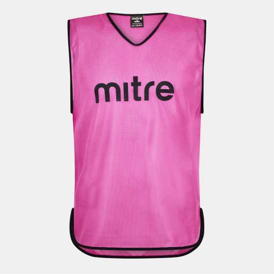 Mitre Pro Train Bib 99 Розово/Черно 