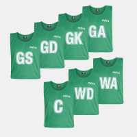 Mitre Adults Netball Bibs Изумруд 