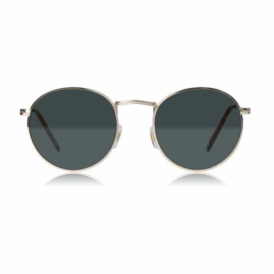 Кръгли Слънчеви Очила Firetrap Round Sunglasses Златен метал 