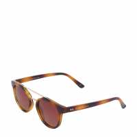 Prive Revaux Adults The Churchill Aviator Sunglasses Кафяво 