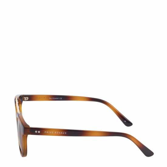 Prive Revaux Adults The Churchill Aviator Sunglasses Кафяво 