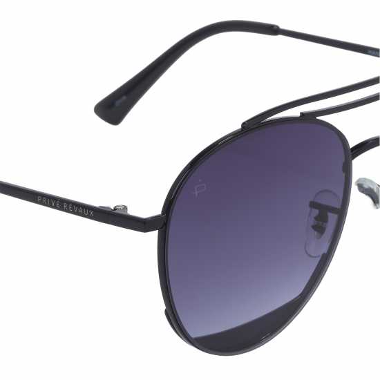 Prive Revaux Adults Aviator Sunglasses Черно Prive Revaux Adults Aviator Sunglasses Черно