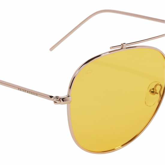 Prive Revaux Adults Einstein Clubmaster Sunglasses Жълто 