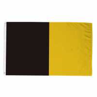 Official Flag Black/Amber Футболни аксесоари