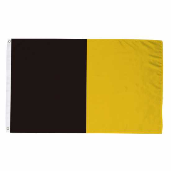 Official Flag Black/Amber Футболни аксесоари