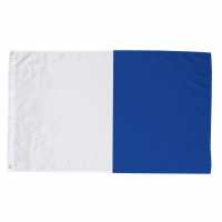 Official Flag White/Blue Футболни аксесоари