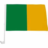 Official Car Flag Green/Gold Футболни аксесоари