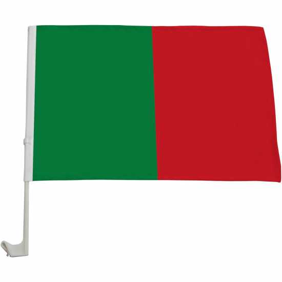 Official Car Flag Green/Red Футболни аксесоари