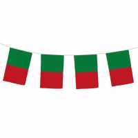 Official Bunting Green/Red Футболни аксесоари