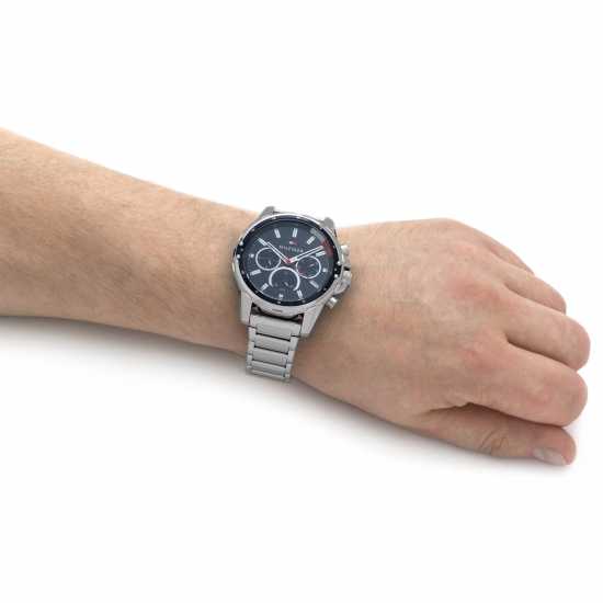 Tommy Hilfiger Blue Dial Stainless Steel Bracelet Watch  Бижутерия