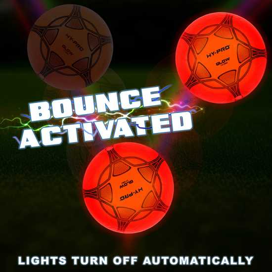Hy-Pro Led Glow Ball  Футболни топки