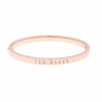Ted Baker Clemina Metallic Hinge Adjustable Bangle For Women Rose Gold Бижутерия