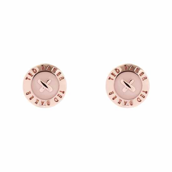 Ted Baker Eisley Enamel Mini Button Earrings For Women  Бижутерия