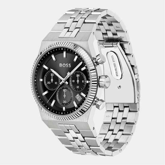 Hugo Boss Boss Gents Boss Candor Prime Chrono Watch Black/Silver 