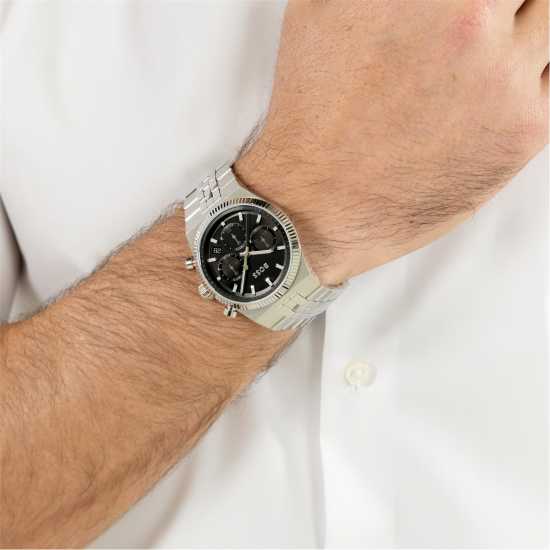 Hugo Boss Boss Gents Boss Candor Prime Chrono Watch Black/Silver 