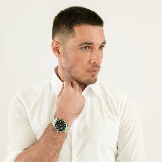 Hugo Boss Boss Gents Boss Candor Prime Chrono Watch Black/Silver 