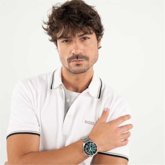 Hugo Boss Gents Boss Hero 2.0 Chrono Stainless Steel Watch  