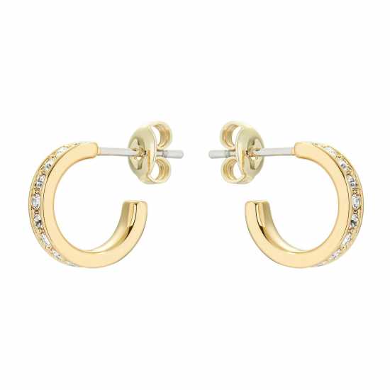 Ted Baker Seenita Crystal Small Hoop Earrings For Women  Бижутерия