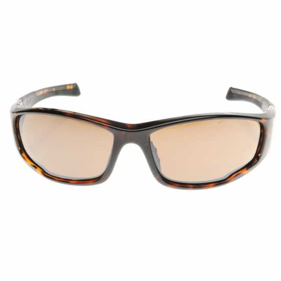 French Connection Плътни Мъжки Очила Plastic Wraparound Sunglasses Mens Tortoise/Brown Слънчеви очила