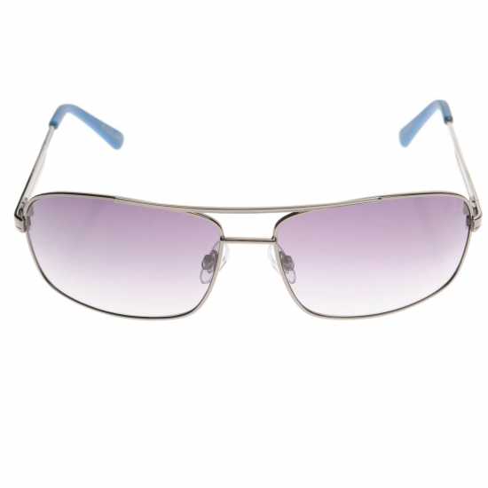 French Connection Авиаторски Мъжки Очила Metal Aviator Sunglasses Mens Gunmetal/Gradie Слънчеви очила