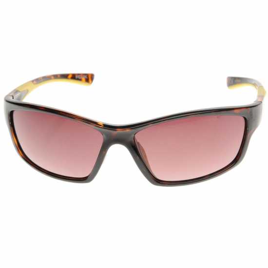 French Connection Слънчеви Очила Мъже Plastic Wrap Around Sunglasses Mens Tortoise/Brown Слънчеви очила
