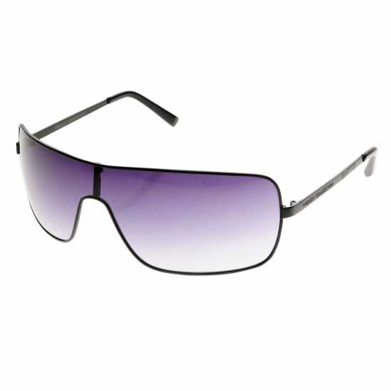 French Connection Плътни Мъжки Очила Metal Wraparound Sunglasses Mens Gunmetal/Blue Слънчеви очила