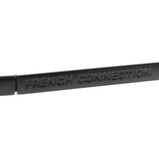 French Connection Плътни Мъжки Очила Metal Wraparound Sunglasses Mens Gunmetal/Blue Слънчеви очила
